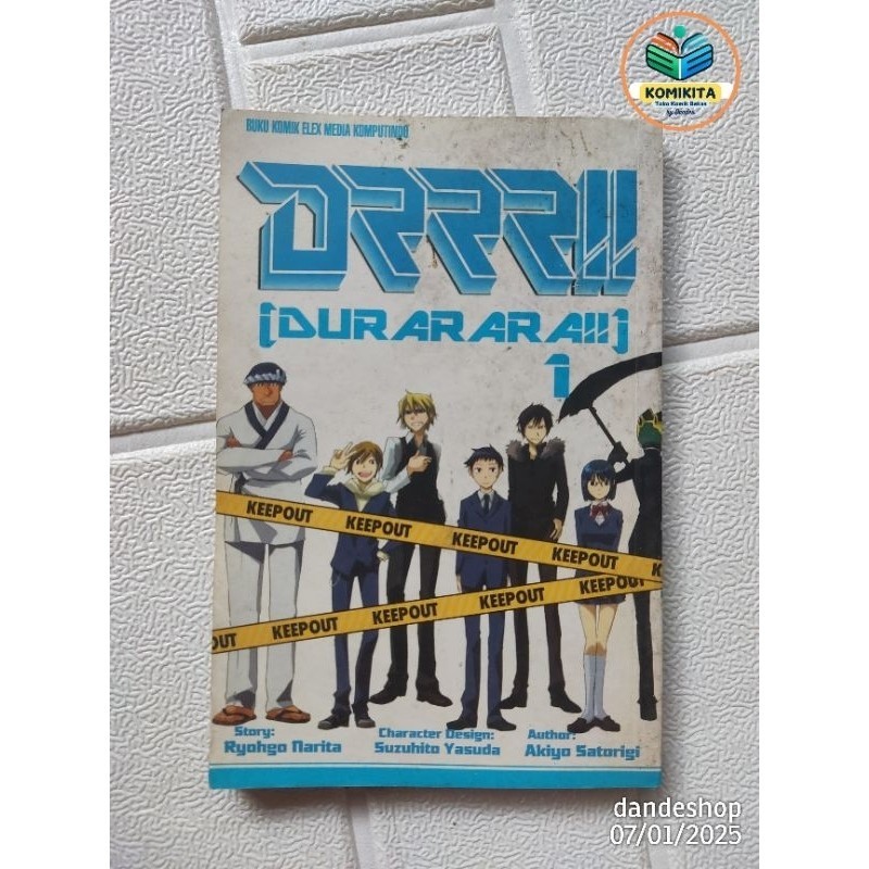 Drrr (Durarara) by Ryohgo Narita - Manga Komik Bekas Preloved Cabutan Ori