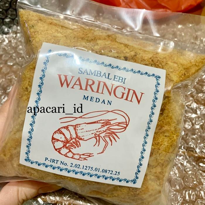 

Sambal Ebi Waringin Medan Sambal Ebi Istimewa Oleh Oleh Khas Medan