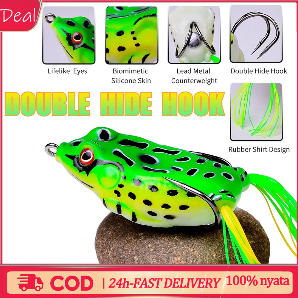 SOFT FROG LURE 4cm/5g Umpan Pancing Kodok Casting umpan pancing kodok kodokan katak soft lure castin