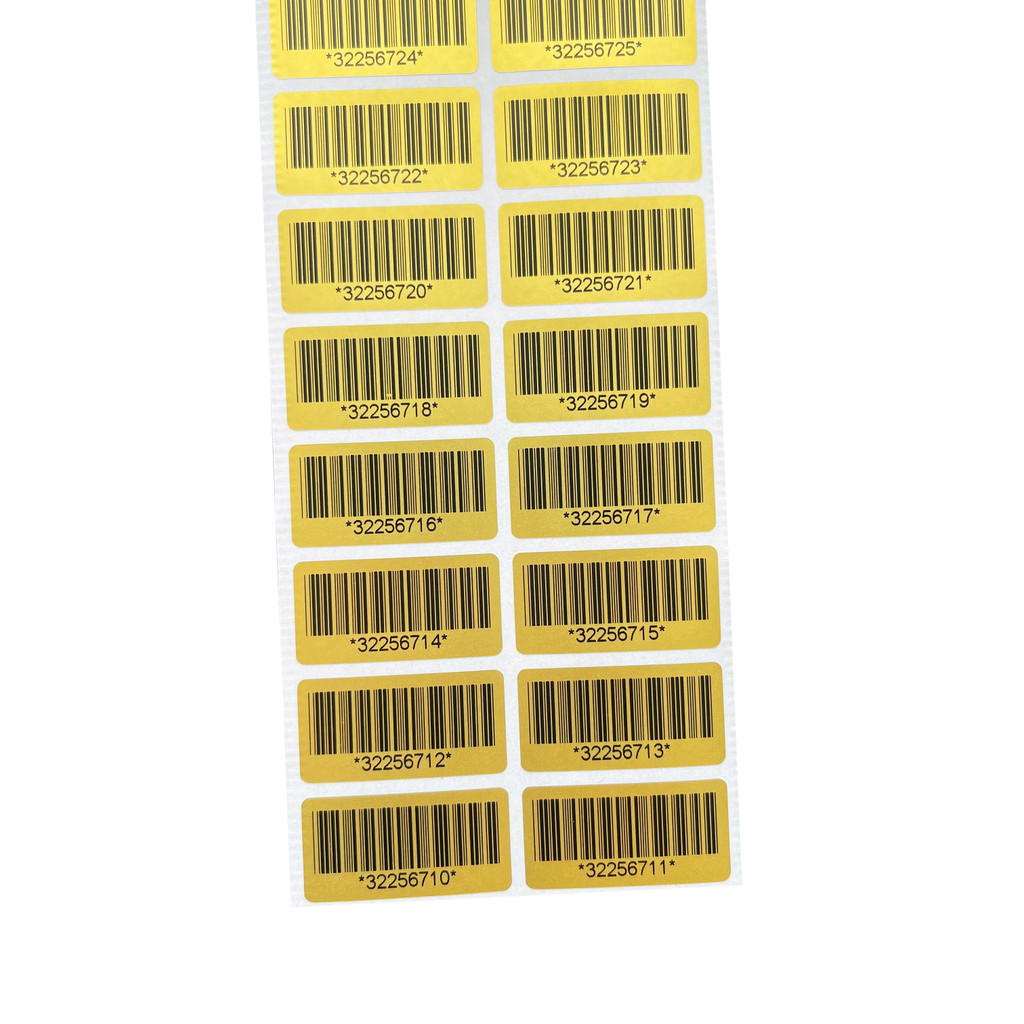 

100pcs golden Warranty Protection Sticker (30mm x15mm )Security Seal Tamper Proof Warranty Void Label Stickers