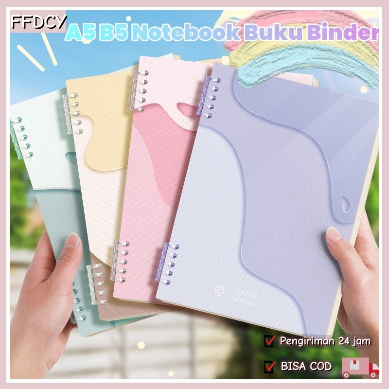 

A5 B5 Korea Lucu Menebal Buku Notebook/Notebook Buku Binder/Tulis Sekolah Lucu Buku Notebook Aesthetic