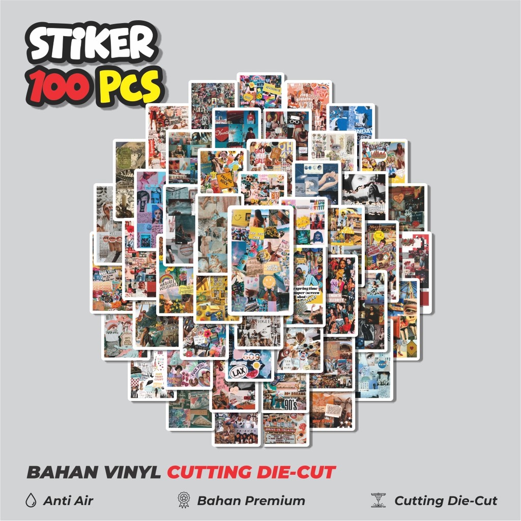 

Terbaru! 50 pcs Stiker Splice Mosaic Art Versi 1 Dekorasi Lucu Kreatif untuk Notebook, Skateboard, HP