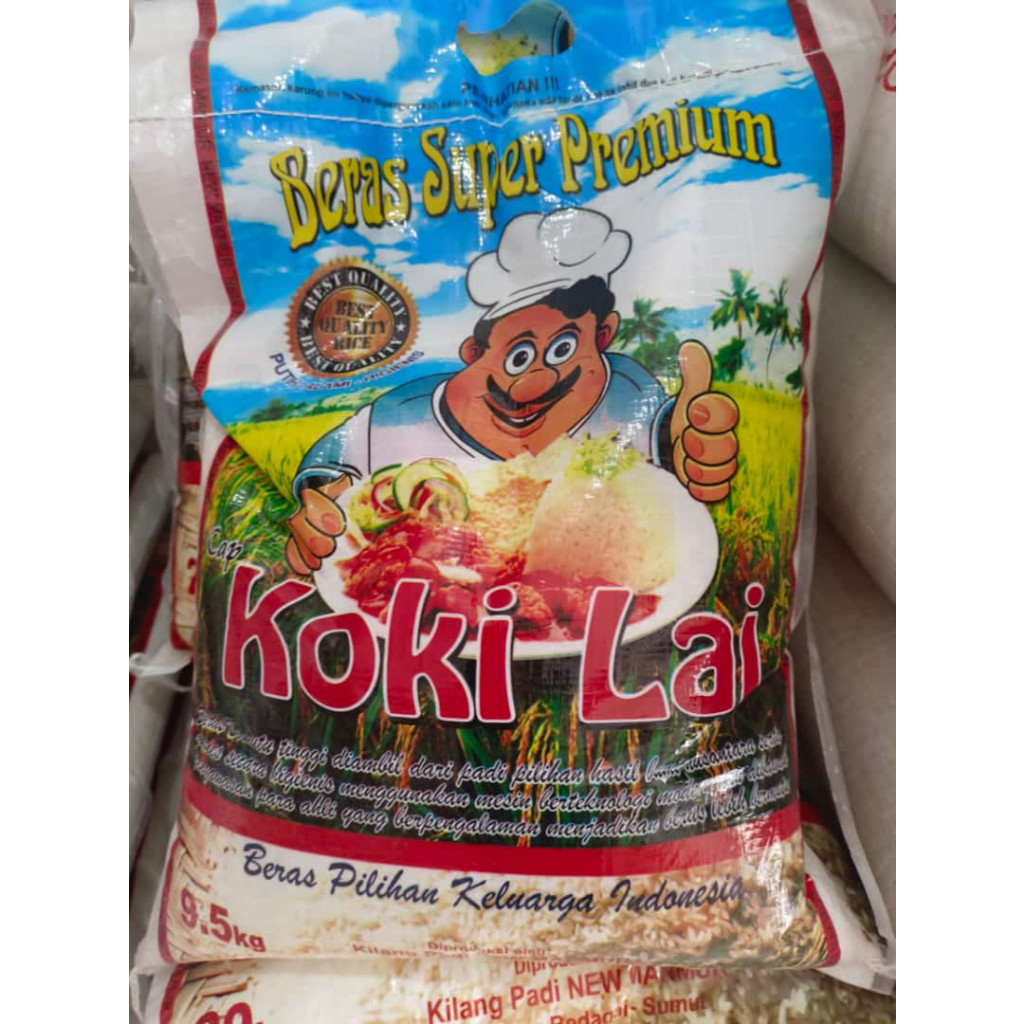 

NEW Beras 10KG Premium KOKI LAI Best Quality Kutilang Jongkong Super harga murah berkualitas tinggi PREMIUM