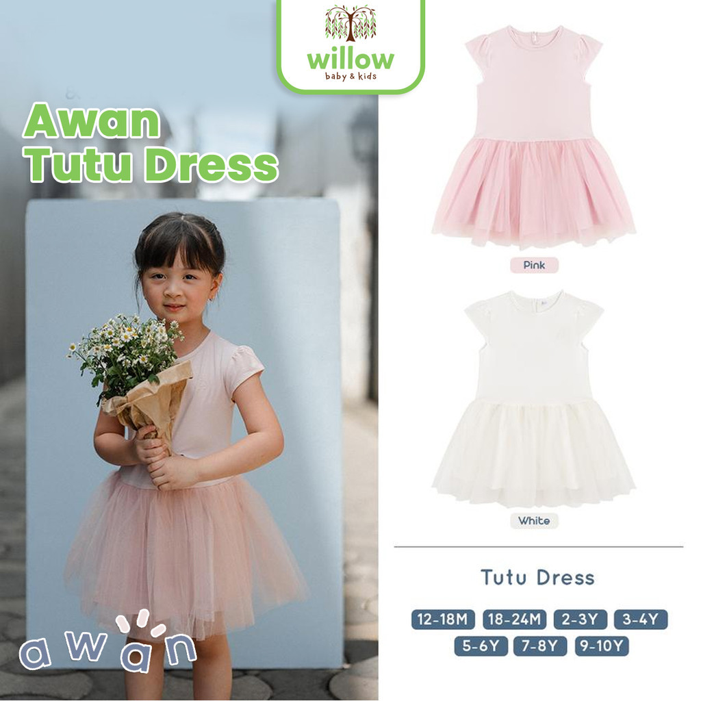 Baju Dress Anak - Awan Tutu Dress