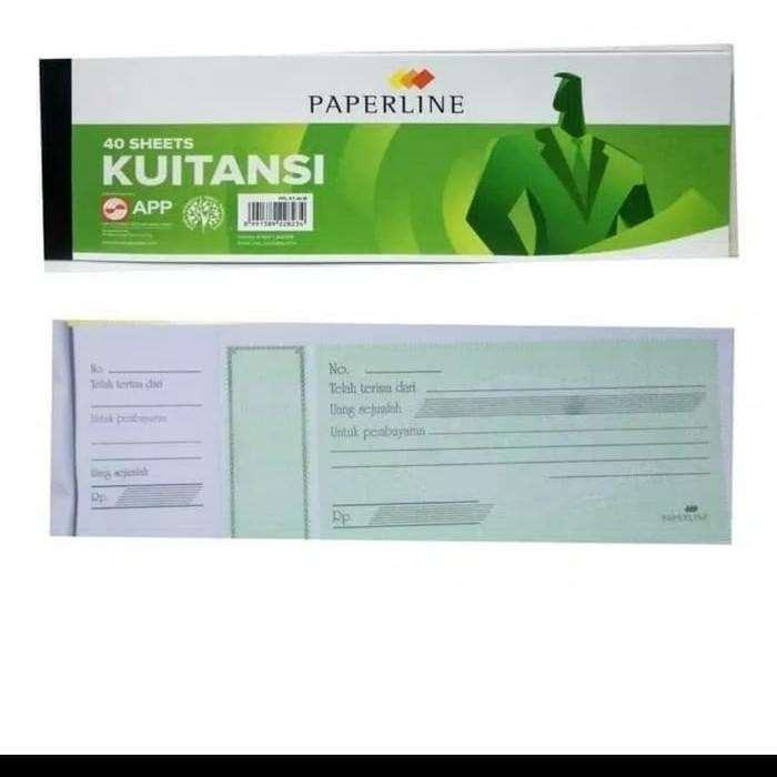 

AHHA Buku Kwitansi Paperline Tanggung per pack 10 buku