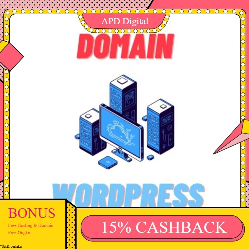 Wordpress Hosting + Free Domain [perbulan] APD