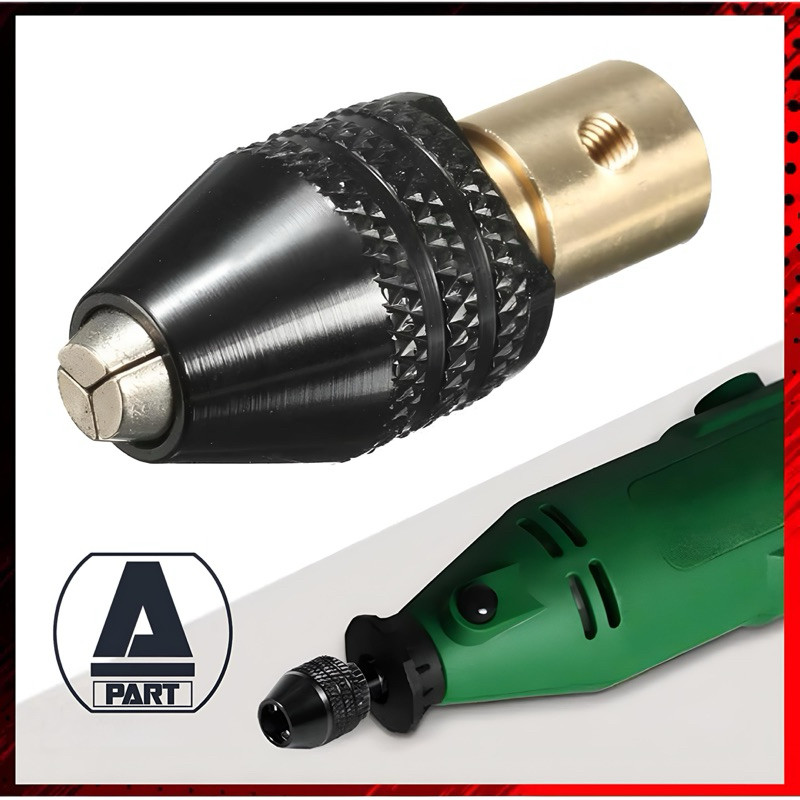 CHUCK COLLET MINI BIT QUICK CHANGE / KEPALA BOR DINAMO MOTOR DC