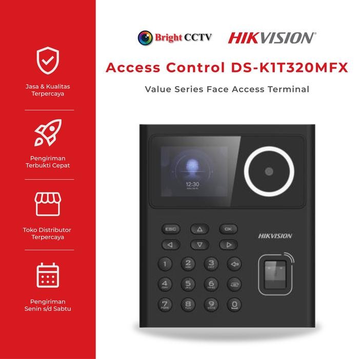 

DS-K1T320MFX - HIKVISION ACCESS CONTROL