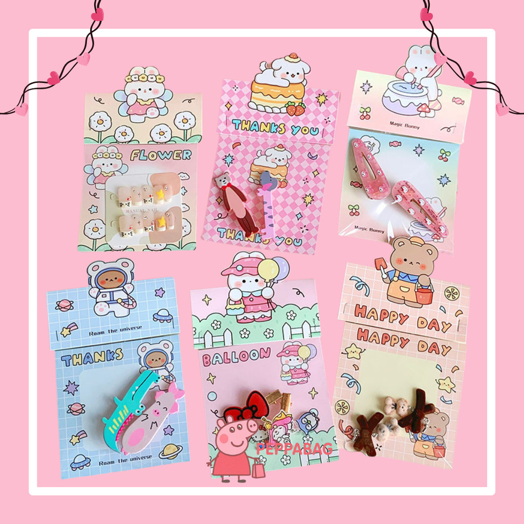 

Kertas Bungkus Aksesoris Karakter Lucu / Plastik Kemasan Kado Mini / Plastik Suvenir Lucu - ES0601
