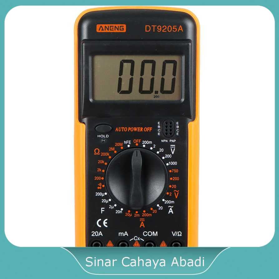 ANENG Digital Multimeter Voltage Tester - DT9205A