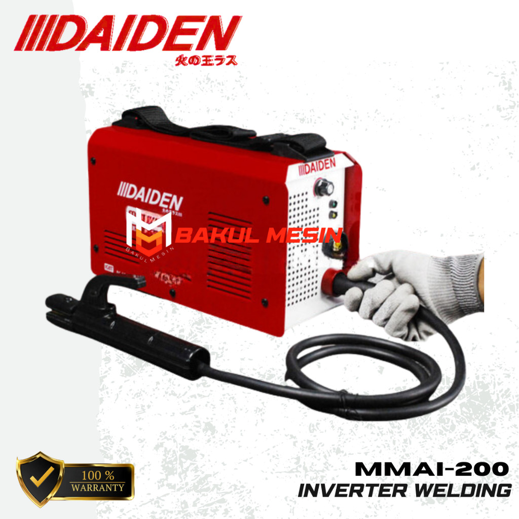 DAIDEN MMAi 200 Mesin las listrik Trafo Las MMAi200 DAIDEN MMAi200