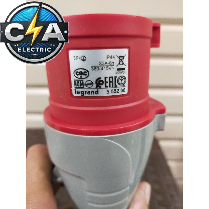 plug legrand 3p 4pin 32a