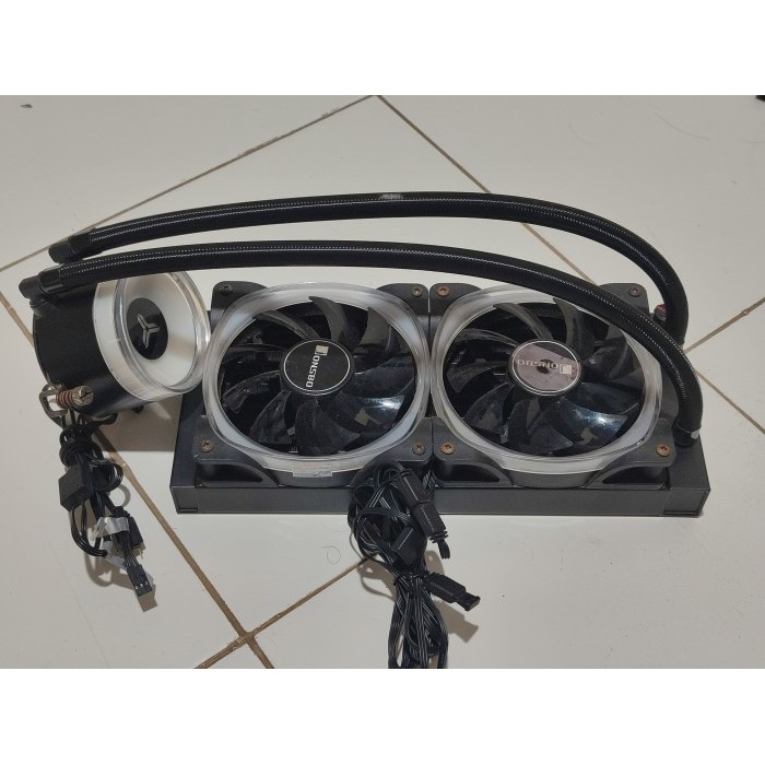 CPU COOLER JONSBO TW2-240 PRO ARGB ANGELEYES AIO Liquid Cooling | AIO Watercooling CPU Cooling AMD 2