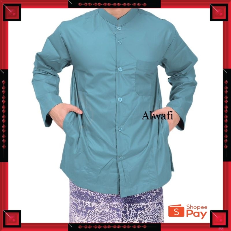 [PREMIUM ORIGINAL] Baju Koko Model Haibah Pria Muslim  Baju Koko Ammu Original Baju Koko Habib Habai