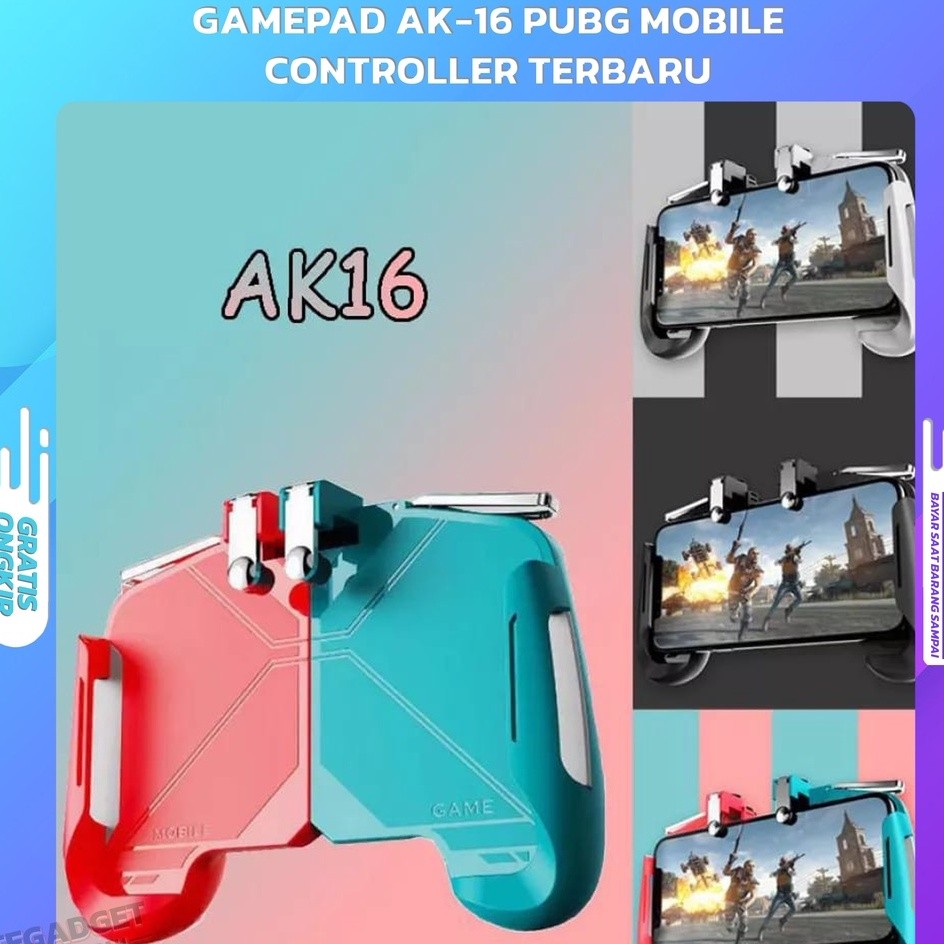 Game pad Joystick Controller PUBG - SR Cooling Fan Gamepad Holder PUBG FF Game - GAMEPAD AK-16 PUBG 