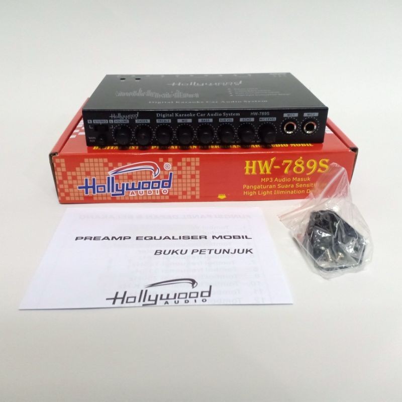 Parametrik Hollywood HW 789 S - PreAmp Karaoke Mobil