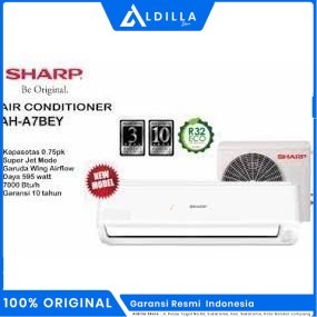 AC Sharp 3/4 PK AC Sharp 3/4PK AH-A7BEY LOW WATT GARANSI RESMI
