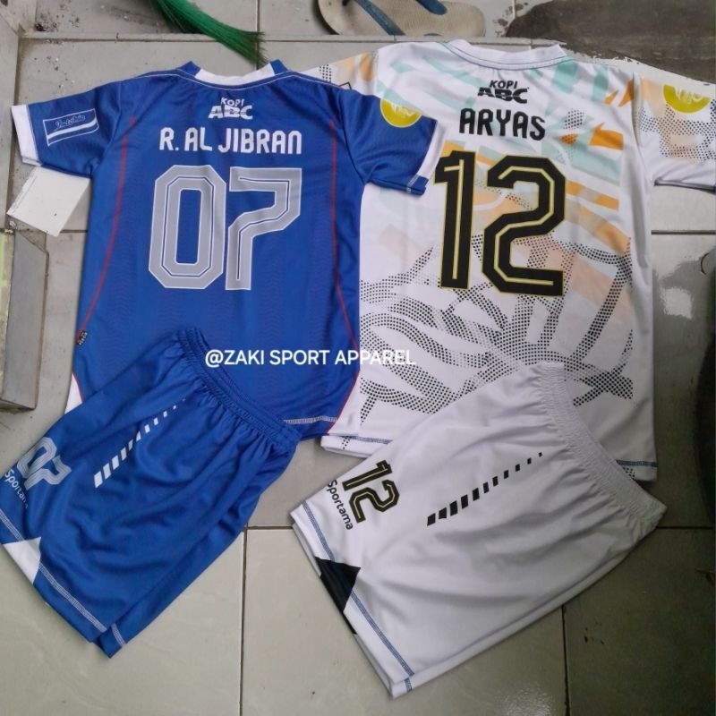 Setelan Anak Persib 2024-2025 / Baju Bola Persib RiQUES NAMA SUKA SUKA / Bola / jersey Anak Persib /