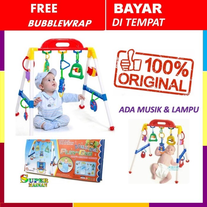 mainan bayi 1 2 3 4 5 6 7 8 9 bulan mainan edukasi gantung bayi musik