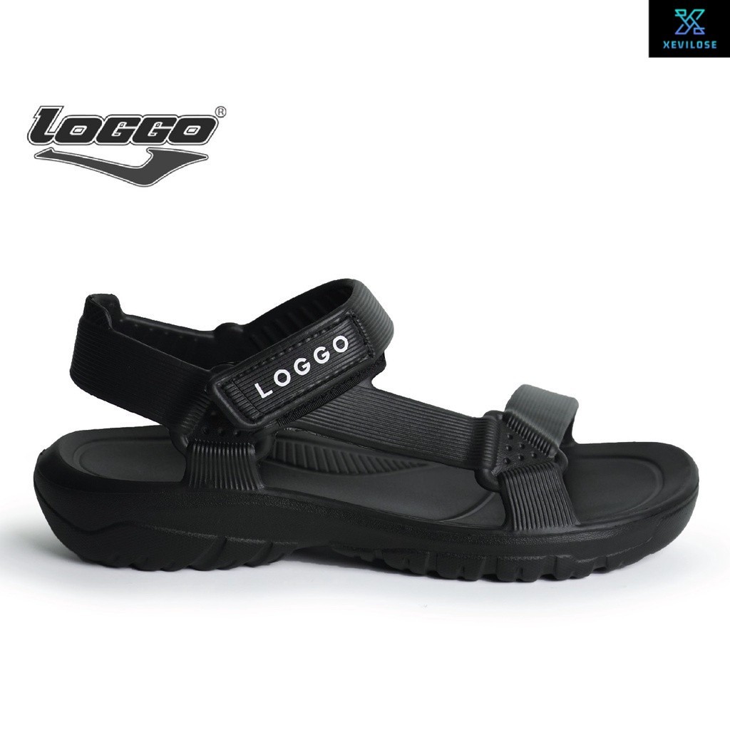 Loggo - Sandal Phylon Everest - Sandal Gunung Full Phylon size 40-44 warna Hitam