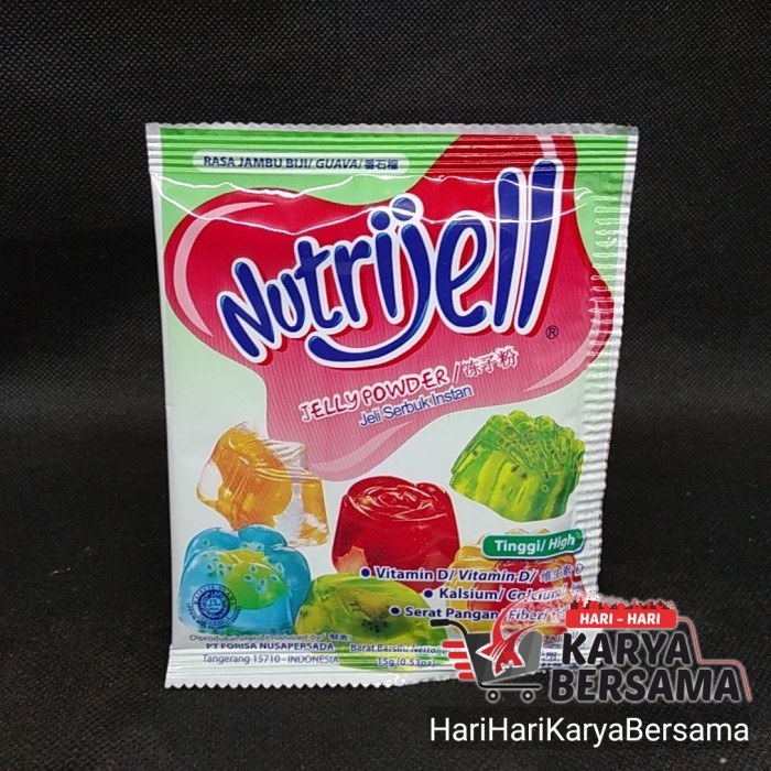 

NUTRIJELL RASA JAMBU GUAVA 15GR