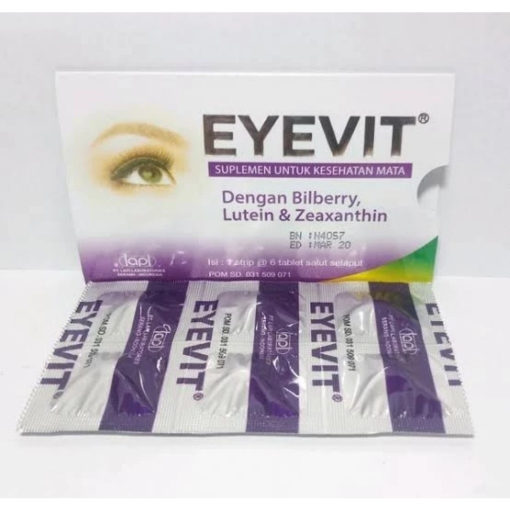 Eyevit Vitamin Mata Obat Mata / Suplemen Mata MInus