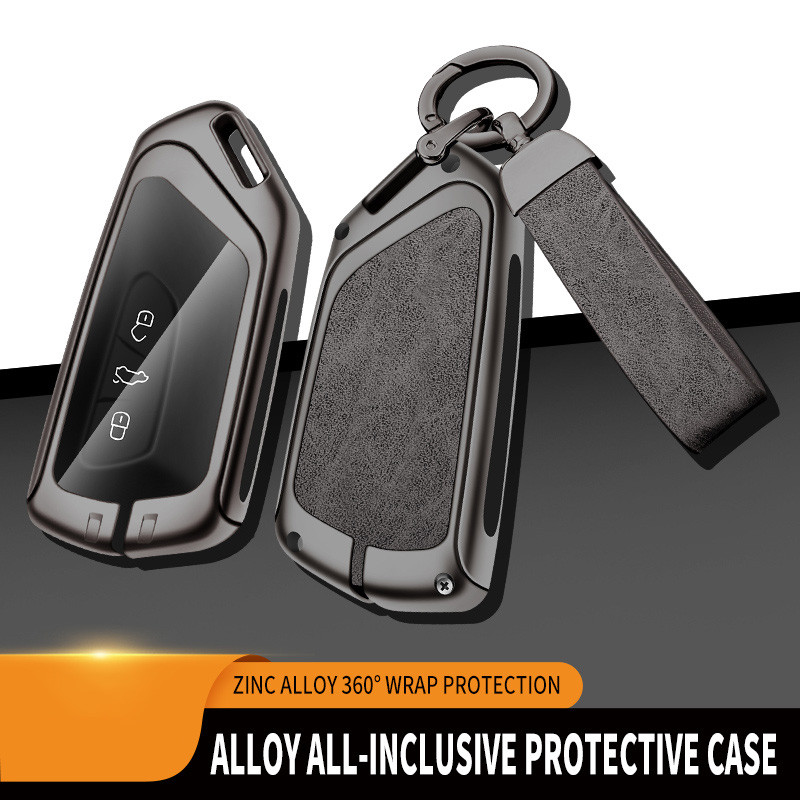 Car Key Case Cover Bag For VW Volkseagen Golf 8 MK8 ID.3 ID.4 Cupra Skoda Octavia A8 SEAT Leon MK4 2