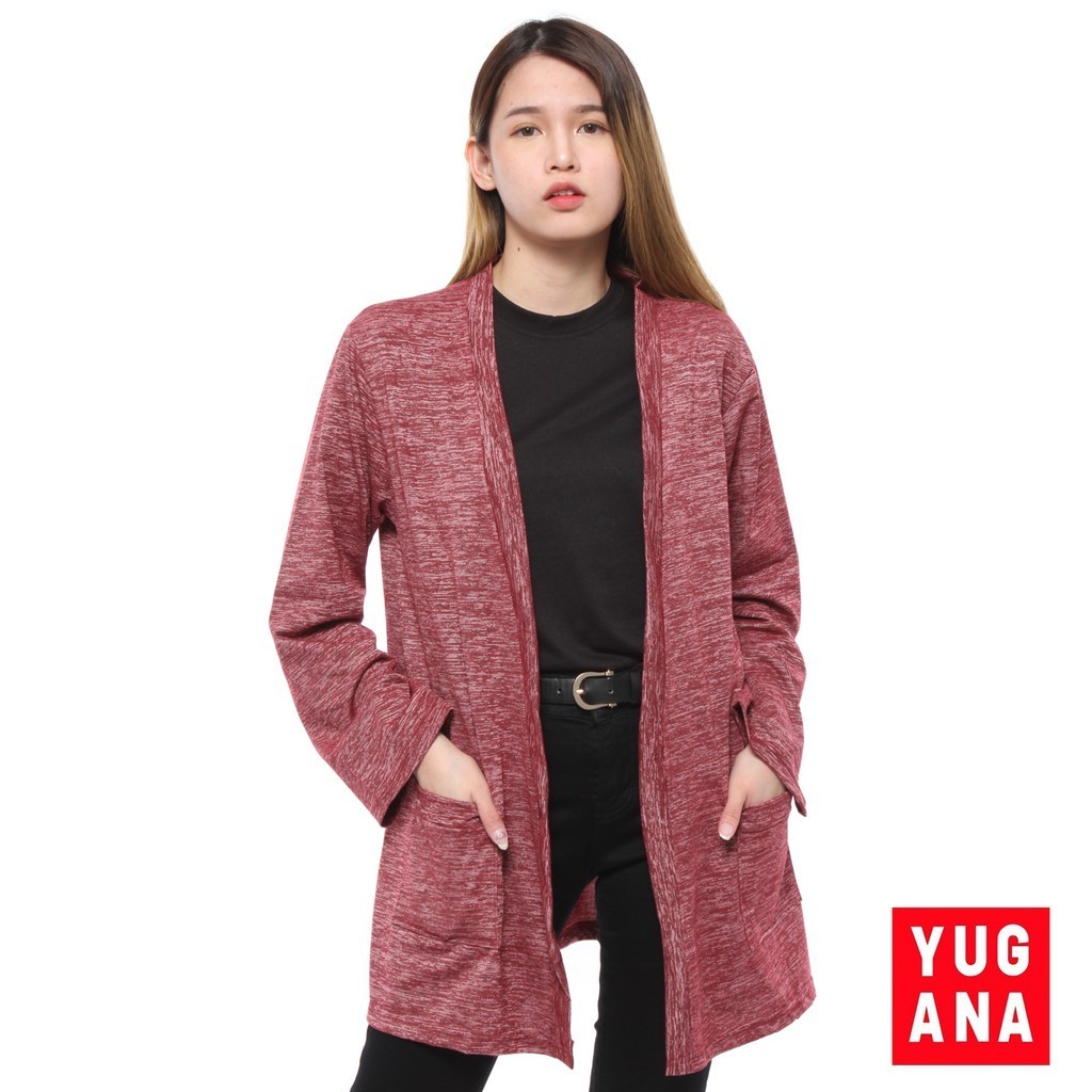 Cardigan Oversize Wanita Lengan Panjang Polos BL- CRGIGI
