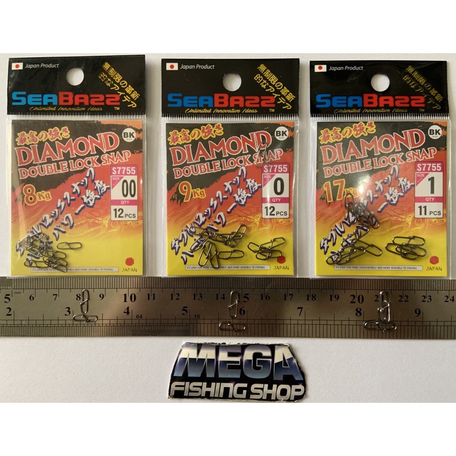 Seabazz Diamond double Lock Snap 7755