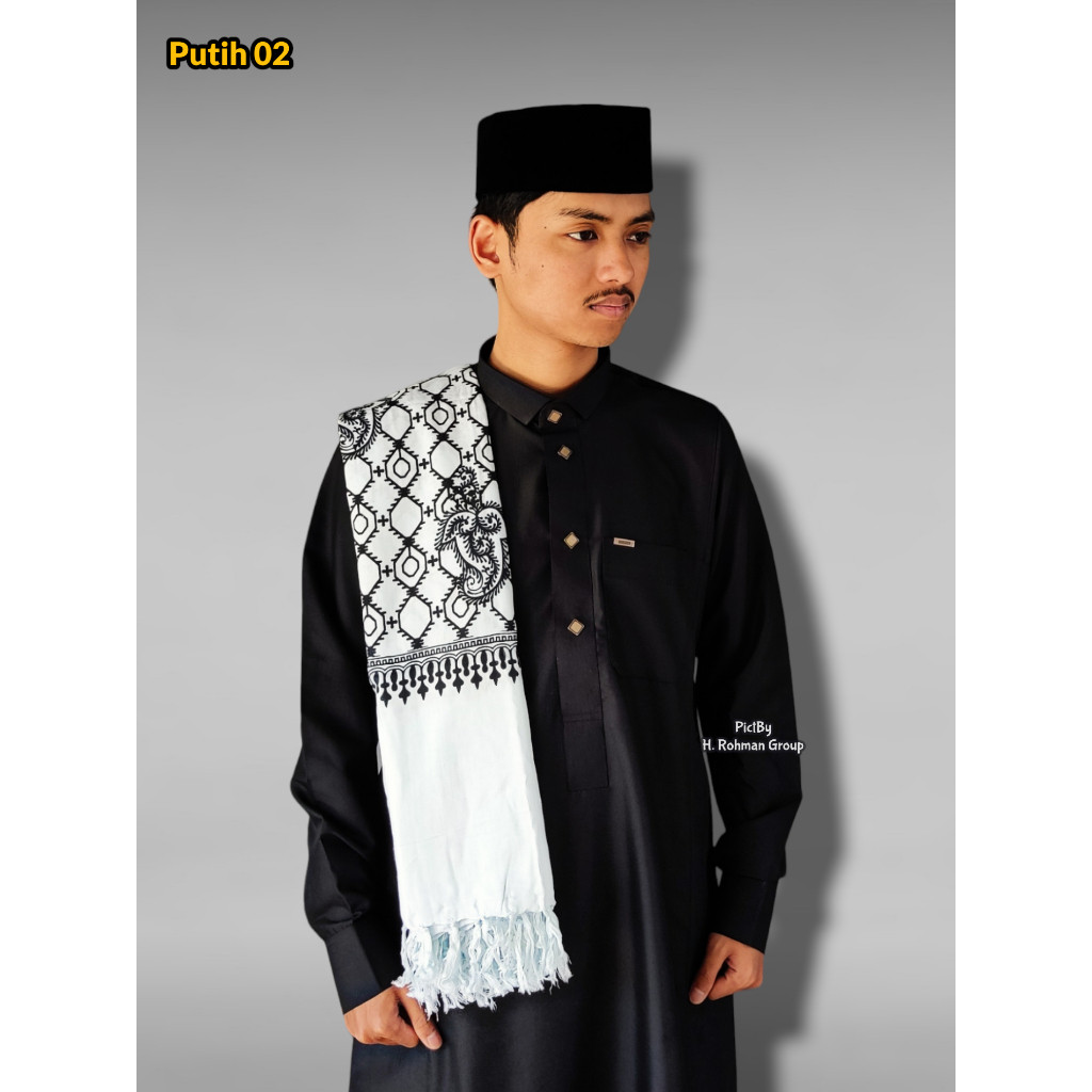 Sorban Santri Sorban Ustad Sorban Batik Halusan Ukuran Jumbo Halus Dan Lembut By Algoni