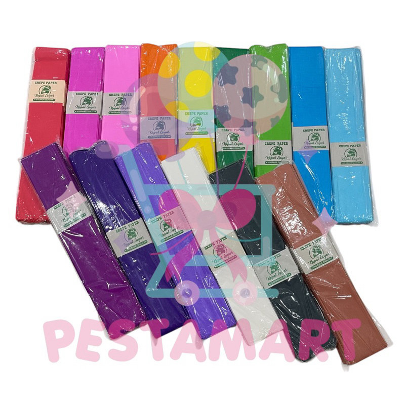 

Kertas Krep Crepe Paper Lembaran Kapal Layar (1pcs)