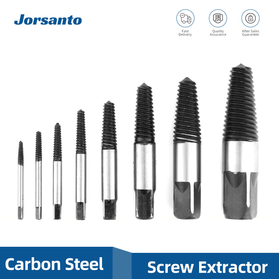 

5/6Pcs Screw Extractor Metal Drill Bit Set Damaged Screws Remover Extractor Woodworking Tools Broken Bolt Water Pipe Extractor