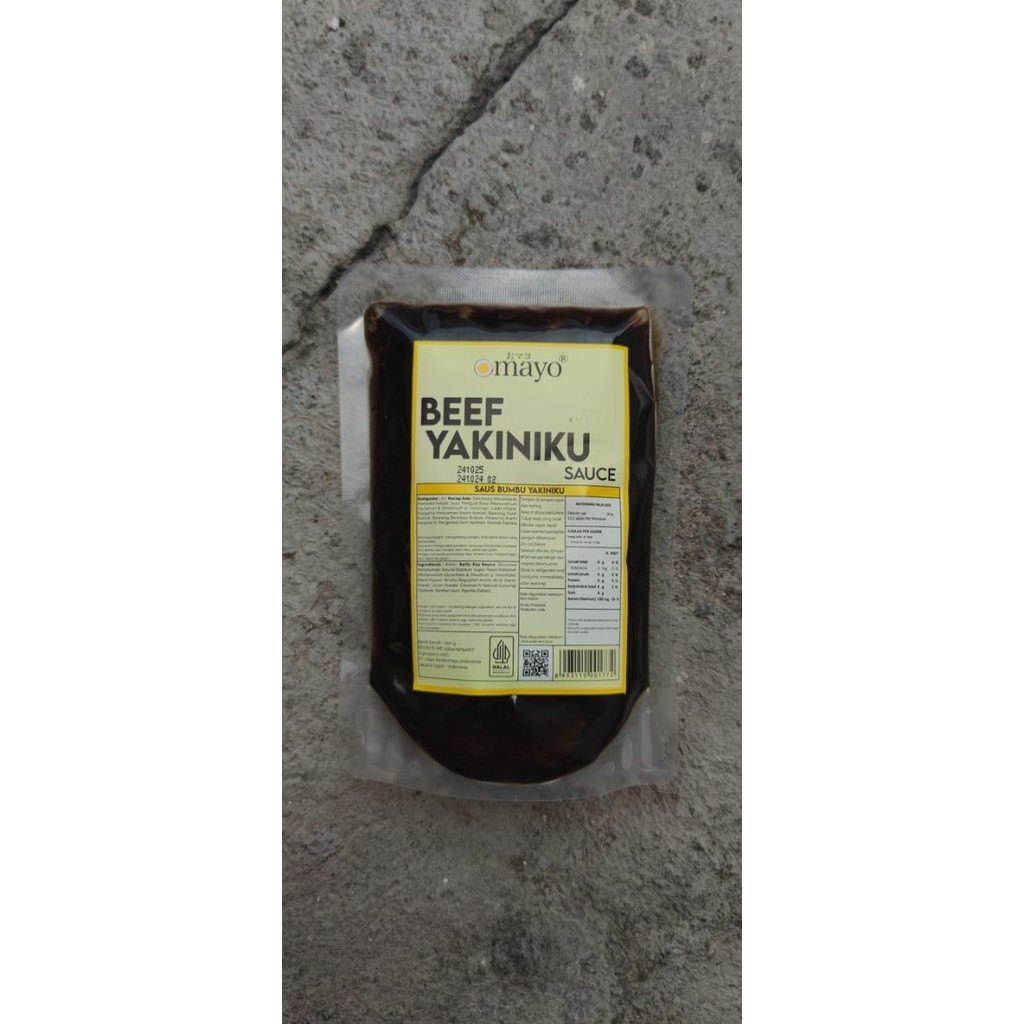 

YAKINIKU SAUCE 250GR HALAL