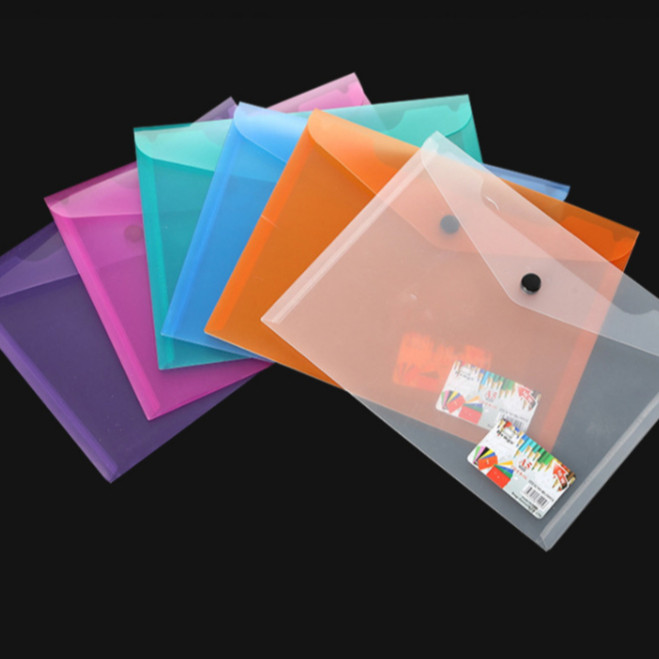 

ZUMOO ClearCase Map Kancing Transparan TEBAL A7 /A6 / A5 / F4