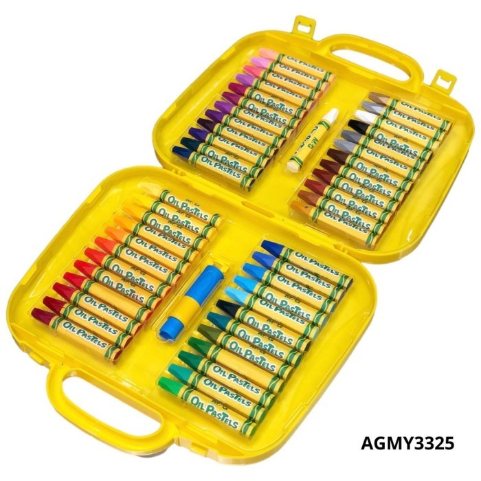 

Oil Pastel M&G 48 +1 Warna AGMY3325 Free Rautan Washable - AGMY3325