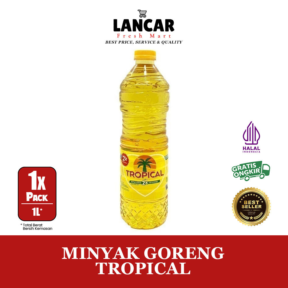 

MINYAK GORENG TROPICAL 1L