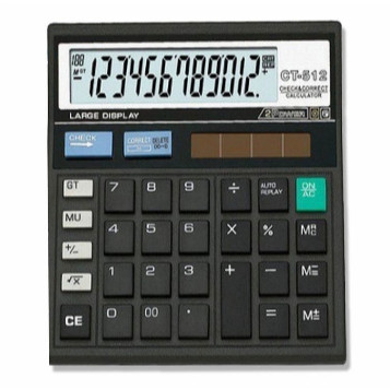 

Kalkulator CT 512 / Check Calculator CT 512
