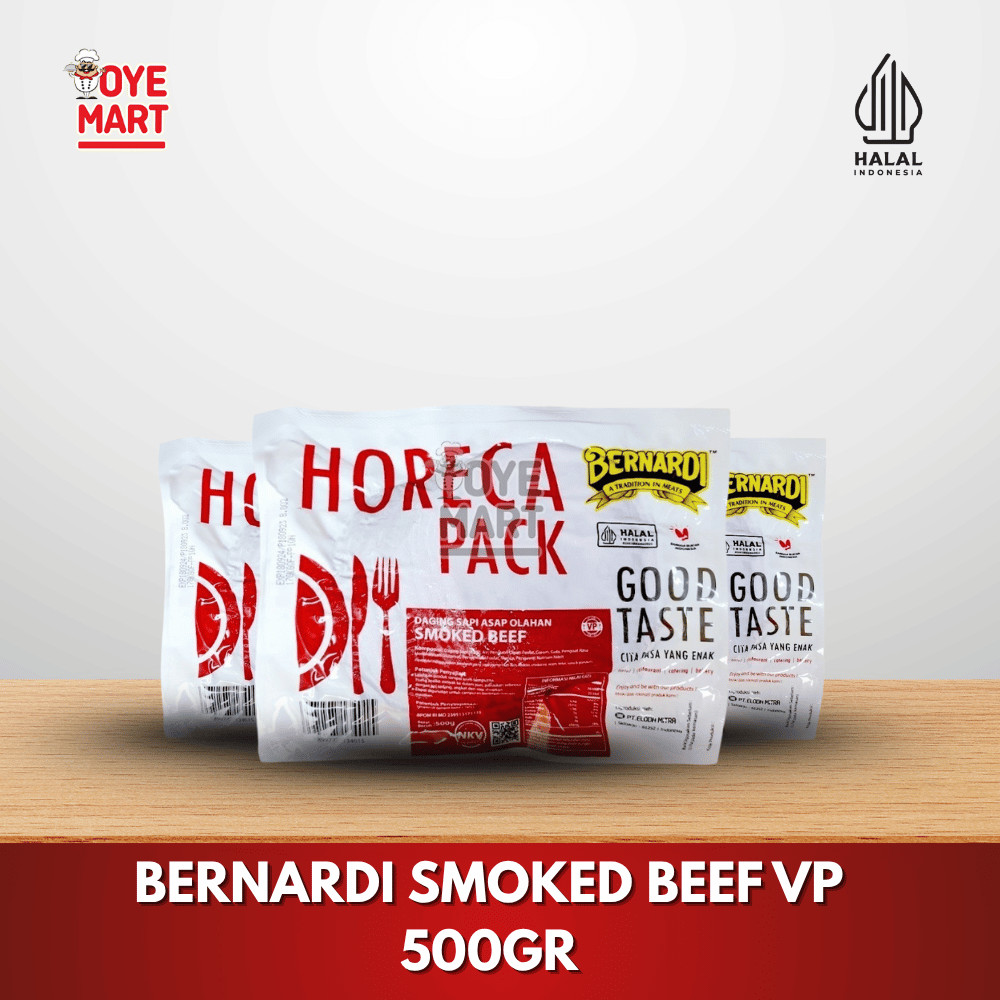 

BERNARDI SMOKED BEEF HORECA 500GR DAGING SAPI ASAP