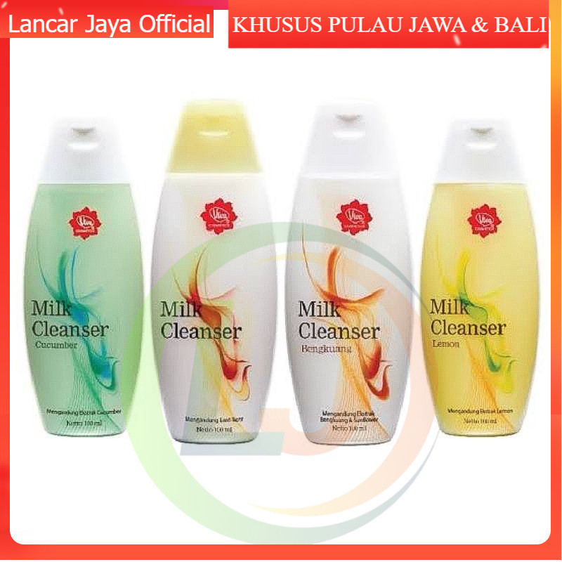 [ECER] VIVA MILK CLEANSER 100ml | PEMBERSIH WAJAH VIVA PEMBERSIH MUKA VIVA FACIAL