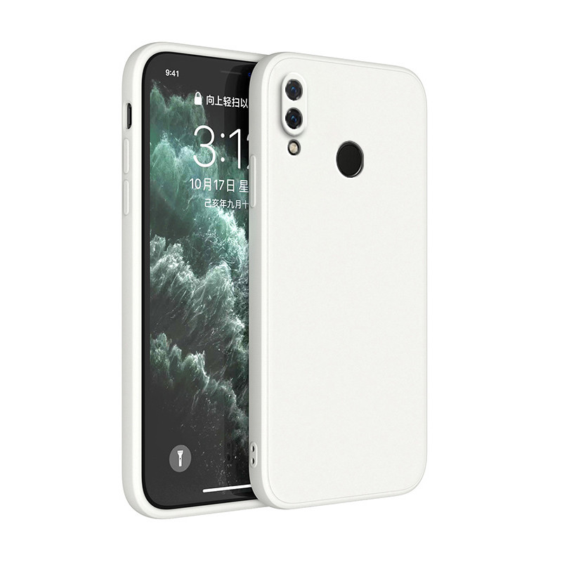 al Phone Case for Huawei Y6 2019 Camera Protection Square Huawei Y6 Y6S 2019 Liquid Silicone Cover F