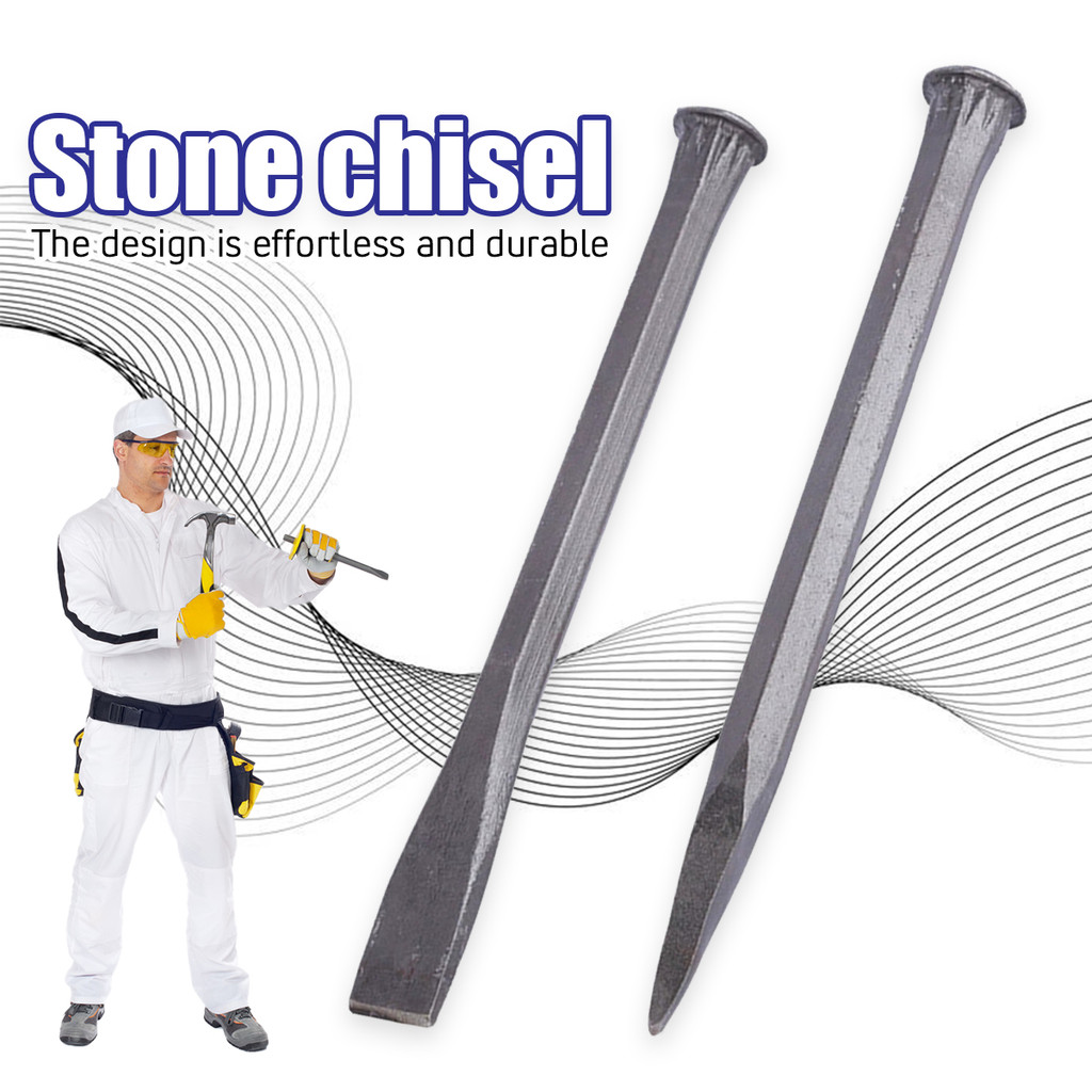 350mm*16mm pahat beton baja asli menambah daya tuasnya pahat ukir kayu 1 set super tajam baja asli s