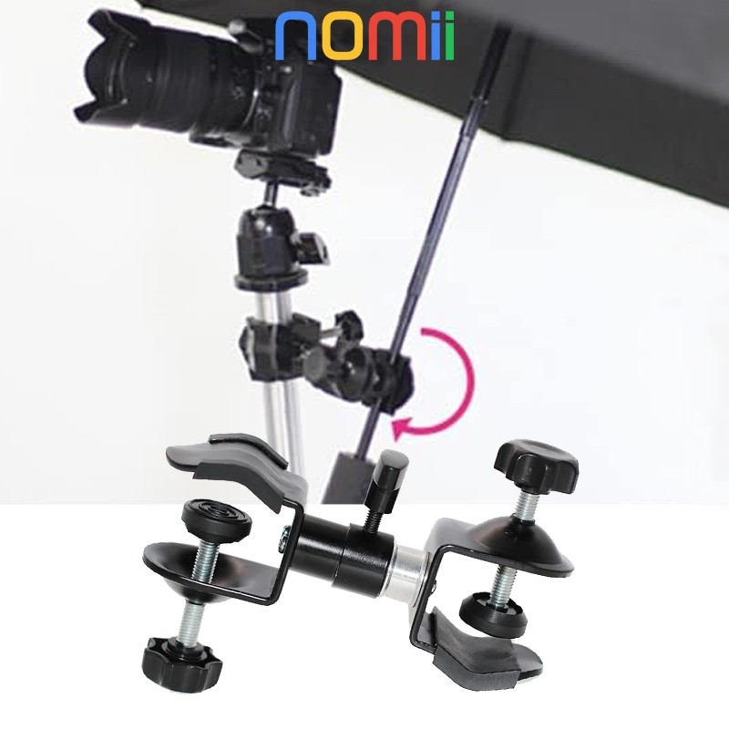 Penjepit Payung Tripod Kamera/Klip Bracket Payung Tripod Holder Payung Pegangan Tripod Jepit Holder 