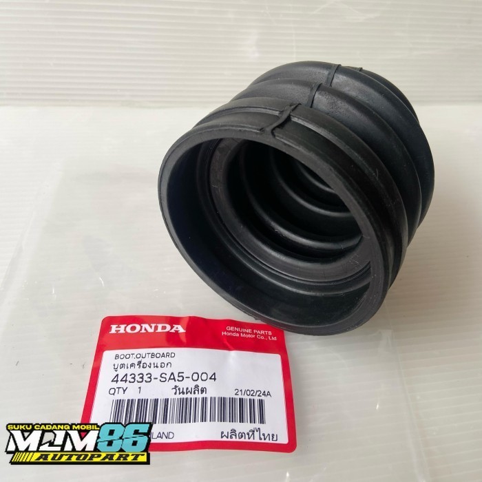 Boot Inboard Karet CV Joint Dalam Karet Boot As Roda Dalam Honda Accord Cielo Accord Maestro CRV