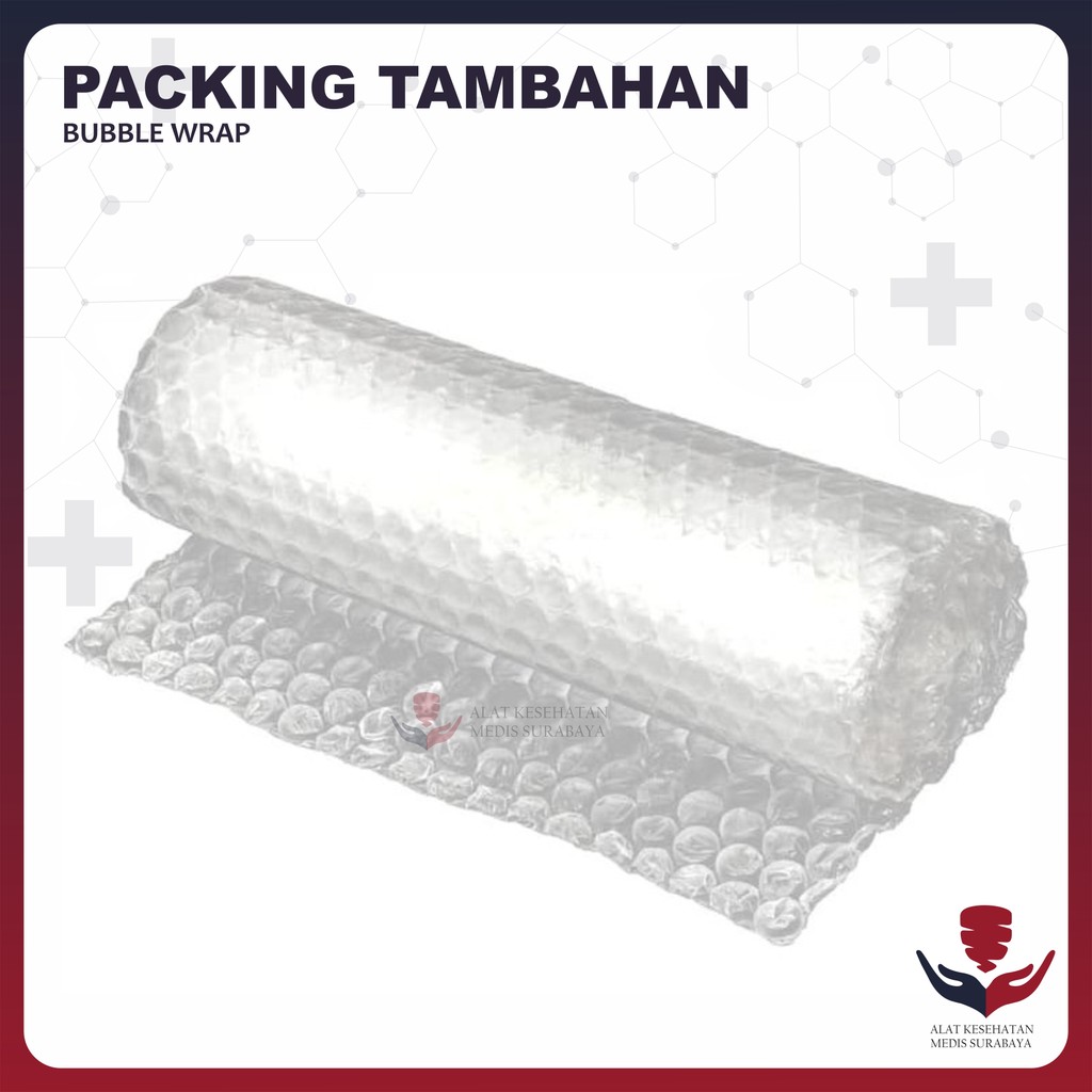 

Packing Tambahan Bubble Wrap Agar Lebih Aman Saat Pengiriman Alkes Medis