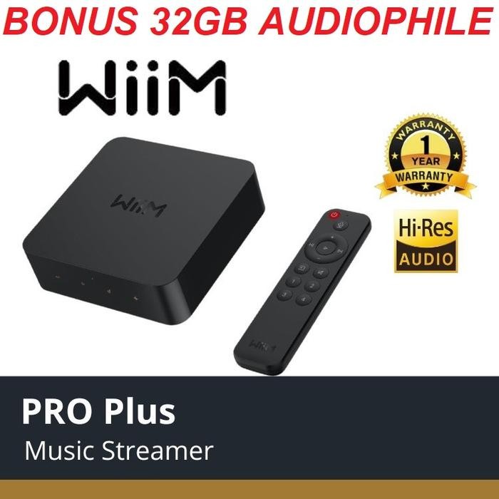 WIIM PRO Plus AirPlay 2 Receiver, Chromecast Audio, Multiroom Streame