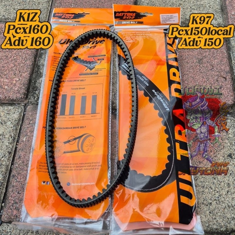 VANBELT DAYTONA PCX 150 ADV 150 K97 PCX 160 ADV 160 K1Z VBELT ORIGINAL DAYTONA JAPAN