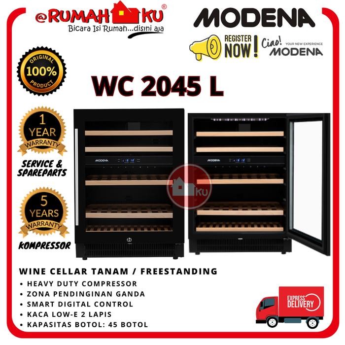 WINE CELLAR MODENA WC 2045 L BLACK WINE CELLAR
