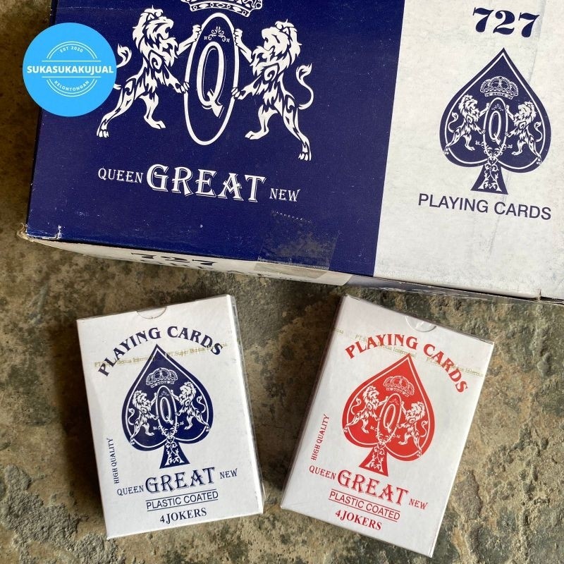 KARTU REMI 727 KARTU REMI / PLAYING CARDS