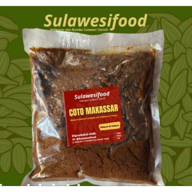 

1Kg BUMBU COTO MAKASSAR KONRO PALU BASA SULAWESI