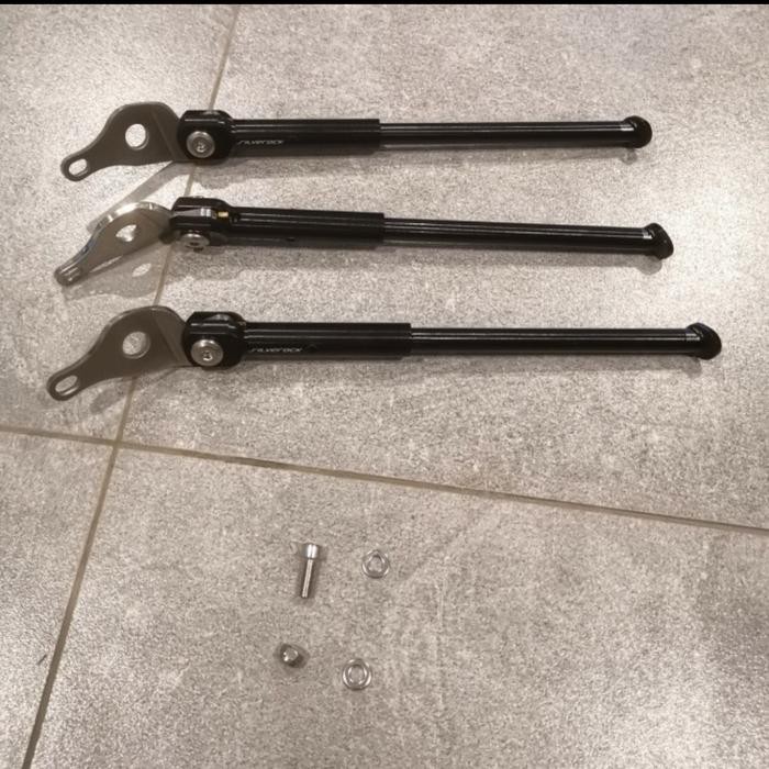 Kickstand standar sepeda SILVEROCK black for Seli Bromp 3sixty